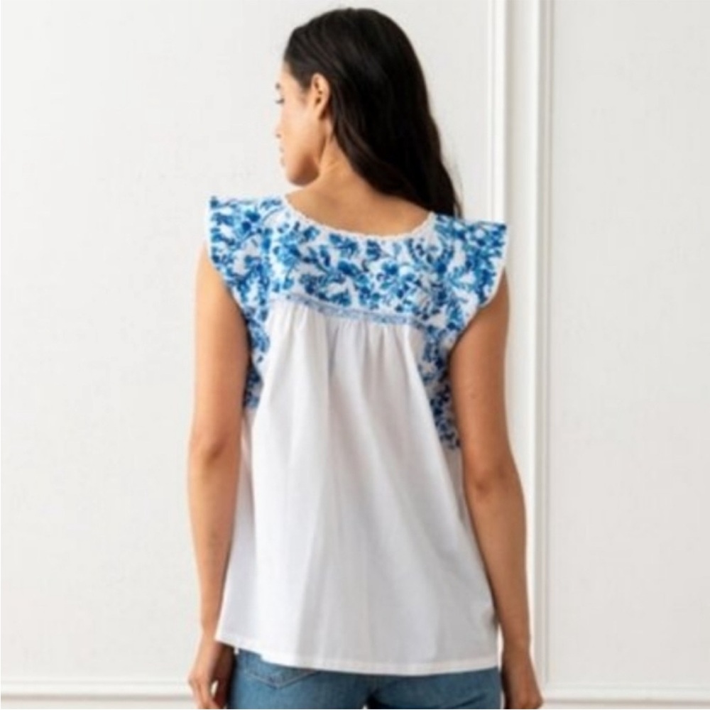 Mi Golondrina Cielo Azul Blouse - Picture 3 of 6